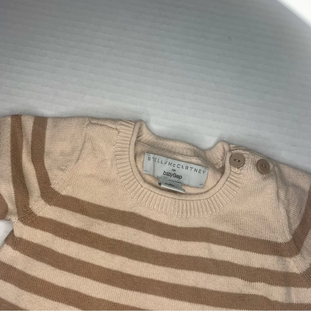 Stella McCartney For Baby Gap Striped Sweater Dress 0-3 Months